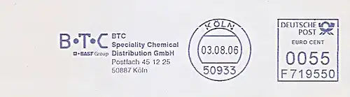 Freistempel F719550 Köln - BTC - BASF Group - BTC Speciality Chemical Distribution GmbH (#478)