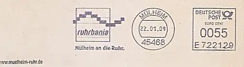 Freistempel E722129 Mülheim - ruhrbania - Mülheim an die Ruhr (#485)