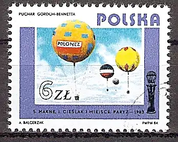 Polen 2941 o Ballonsportmeisterschaft um den Gordon-Bennett-Pokal (2019199)