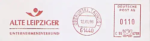 Freistempel C55 679M Oberursel Taunus - ALTE LEIPZIGER Unternehmensverbund (#498)