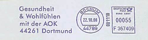 Freistempel F367409 Bochum - Gesundheit & Wohlfühlen mit der AOK 44261 Dortmund (#517)