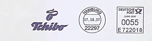 Freistempel E722018 Hamburg - Tchibo (Abb. Kaffeebohne) (#532)