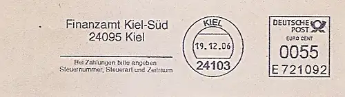 Freistempel E721092 Kiel - Finanzamt Kiel Süd (#553)