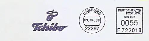 Freistempel E722018 Hamburg - Tchibo (Abb. Kaffeebohne) (#557)
