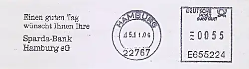 Freistempel E655224 Hamburg - Sparda-Bank Hamburg eG (#564)
