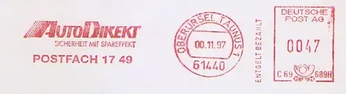 Freistempel C69 689H Oberursel Taunus - AutoDirekt - Sicherheit mit Spareffekt (#568)