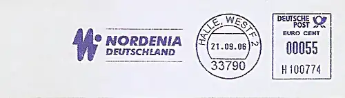 Freistempel H100774 Halle Westf2 - NORDENIA Deutschland (#570)