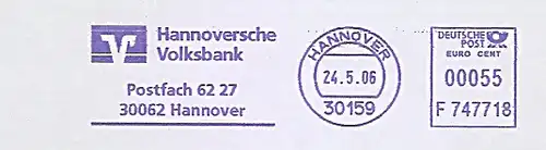 Freistempel F747718 Hannover - Hannoversche Volksbank (#571)