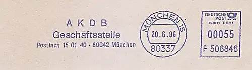 Freistempel F506846 München - AKDB Geschäftsstelle (#574)