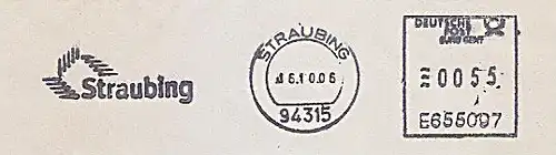 Freistempel E655097 Straubing - Straubing (#591)