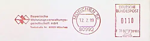 Freistempel F70 0160 München - Bayerische Wohnungsverwaltungsgesellschaft mbH (#597)
