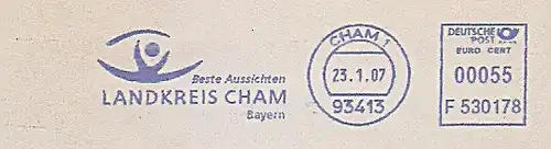 Freistempel F530178 Cham - Landkreis Cham Bayern - Beste Aussichten (#599)