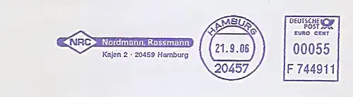 Freistempel F744911 Hamburg - NRC Nordmann Rassmann (#634)