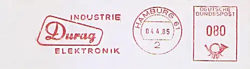 Freistempel Hamburg - Durag Industrie Elektronik (#666)