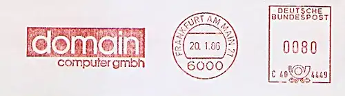 Freistempel C40 4449 Frankfurt am Main - domain computer gmbh (#669)
