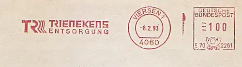 Freistempel E70 2261 Viersen - TR TRIENEKENS ENTSORGUNG (#716)