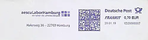 Freistempel 1D20000007 Hamburg - aescu Labor Hamburg - ein Labor der amedes Gruppe (#745)
