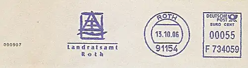 Freistempel F734059 Roth - Landratsamt Roth (#750)