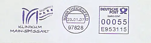 Freistempel E953115 Marktheidenfeld - Klinikum Main-Spessart (#751)