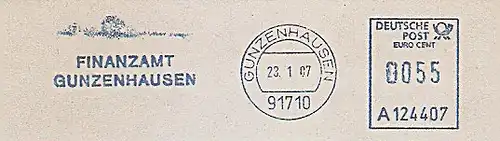 Freistempel A124407 Gunzenhausen - Finanzamt Gunzenhausen (#756)
