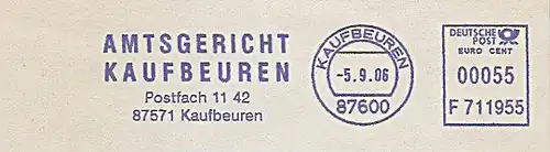 Freistempel F711955 Kaufbeuren - Amtsgericht Kaufbeuren (#772)
