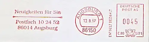 Freistempel C86 517I Augsburg - Neuigkeiten für Sie (#779)