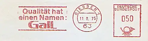 Freistempel Giessen - Qualität hat einen Namen: GaiL (#790)
