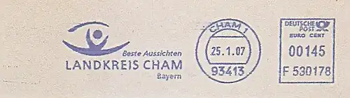 Freistempel F530178 Cham - Landkreis Cham Bayern - Beste Aussichten (#793)