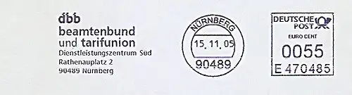 Freistempel E470485 Nürnberg - dbb beamtenbund und tarifunion (#796)