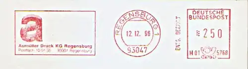 Freistempel H01 5768 Regensburg - Aumüller Druck KG Regensburg (#803)