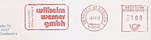 Freistempel Bergisch Gladbach - wilhelm werner gmbh (#814)
