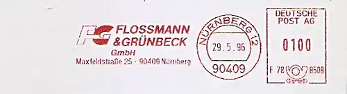Freistempel F78 8508 Nürnberg - Flossmann & Grünbeck GmbH (#818)
