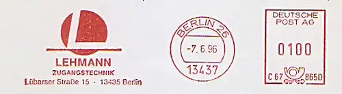 Freistempel C67 865D Berlin - LEHMANN ZUGANGSTECHNIK (#851)