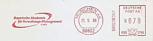 Freistempel H05 1746 München - Bayerische Akademie für Verwaltungs Management GmbH (#852)