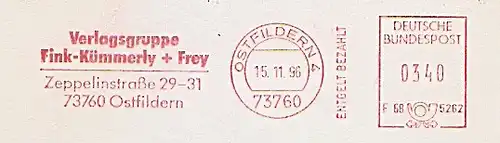Freistempel F68 5262 Ostfildern - Verlagsgruppe Fink-Kümmerly + Frey (#854)
