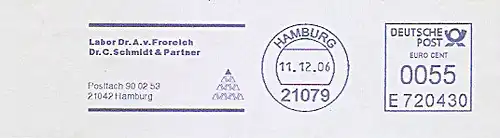 Freistempel E720430 Hamburg - Labor Dr. A. v. Froreich, Dr. C. Schmidt & Partner (#859)