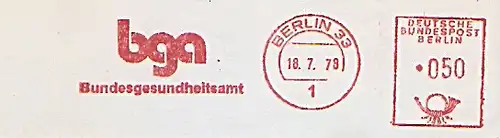 Freistempel Berlin - bga Bundesgesundheitsamt (#865)