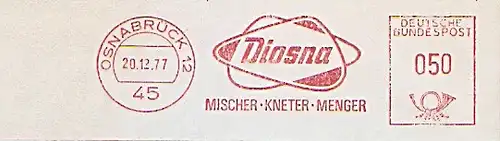 Freistempel Osnabrück - Diosna - Mischer Kneter Menger (#866)