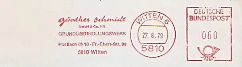 Freistempel Witten - Günther Schmidt GmbH & Co.KG -  Grundüberholungswerk (#867)