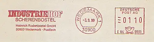 Freistempel E84 6605 Wedemark - Industriehof Scherenbostel - Heinrich Rodenbostel GmbH (#886)