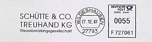 Freistempel F727061 Wildeshausen - Schütte & Co. Treuhand KG - Steuerberatungsgesellschaft (#891)