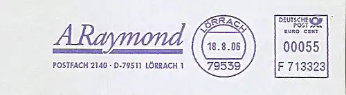Freistempel F713323 Lörrach - A.Raymond (#893)