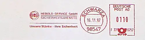Freistempel F77 6757 Schwarza - Hebold Service GmbH Sicherheitsdienste / Unsere Stärke - Ihre Sicherheit (#925)