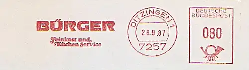 Freistempel Ditzingen - BÜRGER Feinkost und Küchen Service (#940)