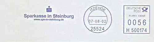 Freistempel H500174 Itzehoe - Sparkasse in Steinburg www.spk-in-steinburg.de (#945)