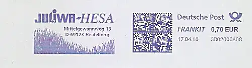 Freistempel 3D02000A08 Heidelberg - JULIWA-HESA (#956)