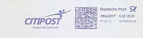 Freistempel 1D050002AE - CITIPOST Einfach. Gut. Geschickt. (#1042)