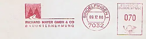 Freistempel Sindelfingen - Richard Mayer GmbH & Co / Bauunternehmung (#1080)