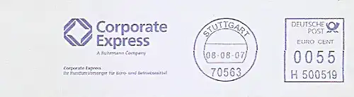 Freistempel H500519 Stuttgart - Corporate Express - A Buhrmann Company - Ihr Rundum Versorger für Büro- und Betriebsmittel (#1091)