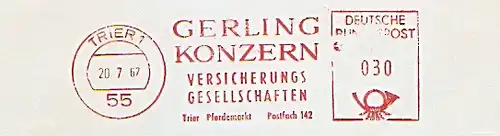 Freistempel Trier - GERLING KONZERN Versicherungs Gesellschaften (#1107)